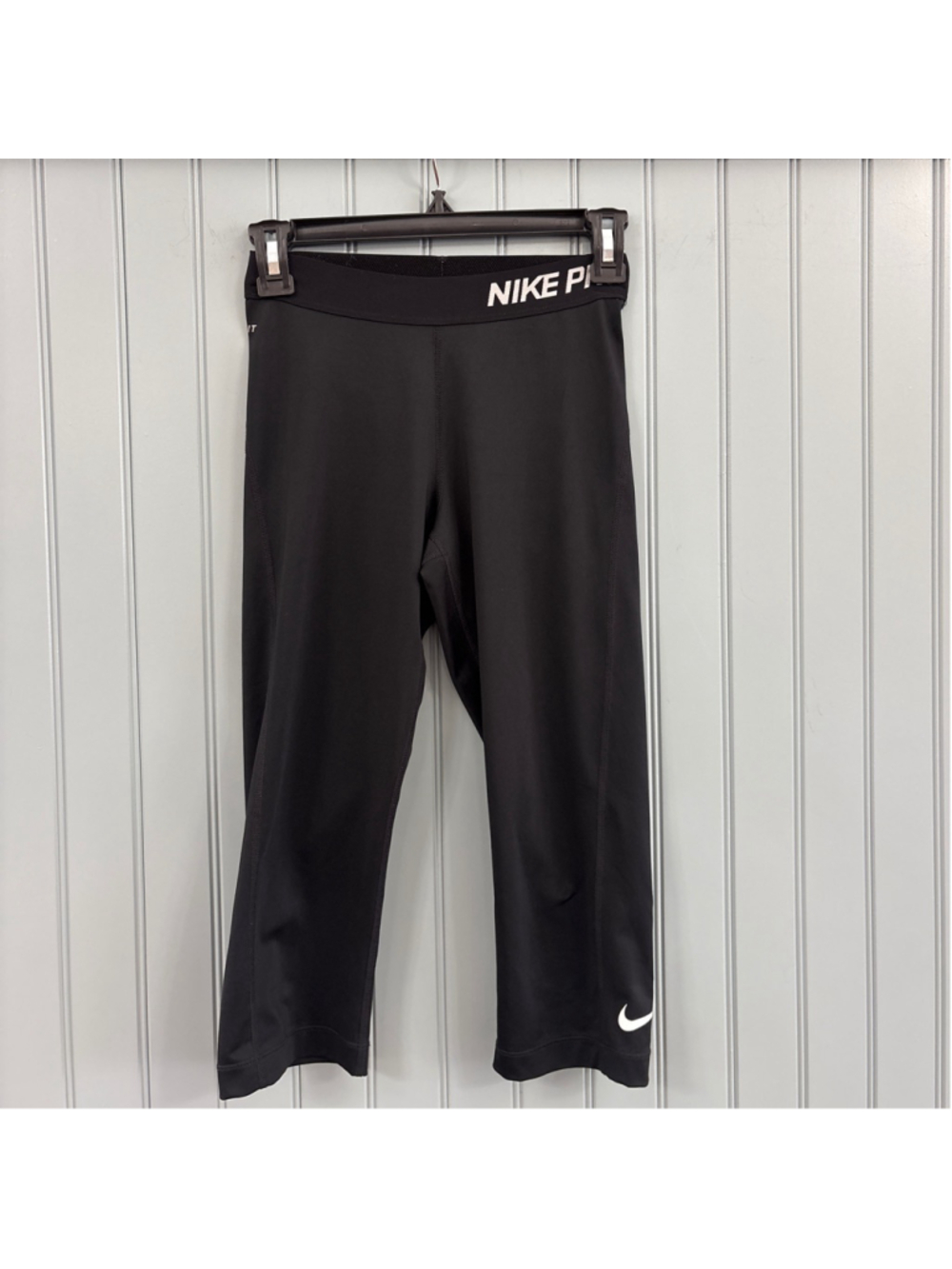 Nike Pro Black Legging Capri Size Small